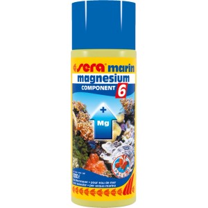 Sera Marin Component 6 Magnesium, Salzwasseraufbereiter für Aquarien, 500ml Flasche.