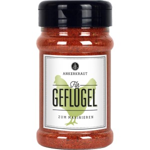 Ankerkraut Gewürz für Geflügel, 230g im Streuer. Ideal zum Marinieren von Hähnchen und Co.