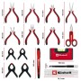 Einhell Werkzeugkoffer Hobby E-Case, 153-teilig: Zangen, Hammer, Wasserwaage und mehr im Set.