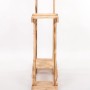PROREGAL Blumenständer FLORANGE, gebranntes Kieferholz, 5 Ablagen, 116x95x25cm.