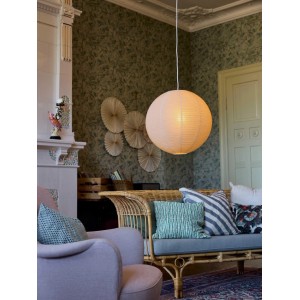 PR Home Haru Pendelleuchte aus Reispapier, rund, skandinavisches Design.