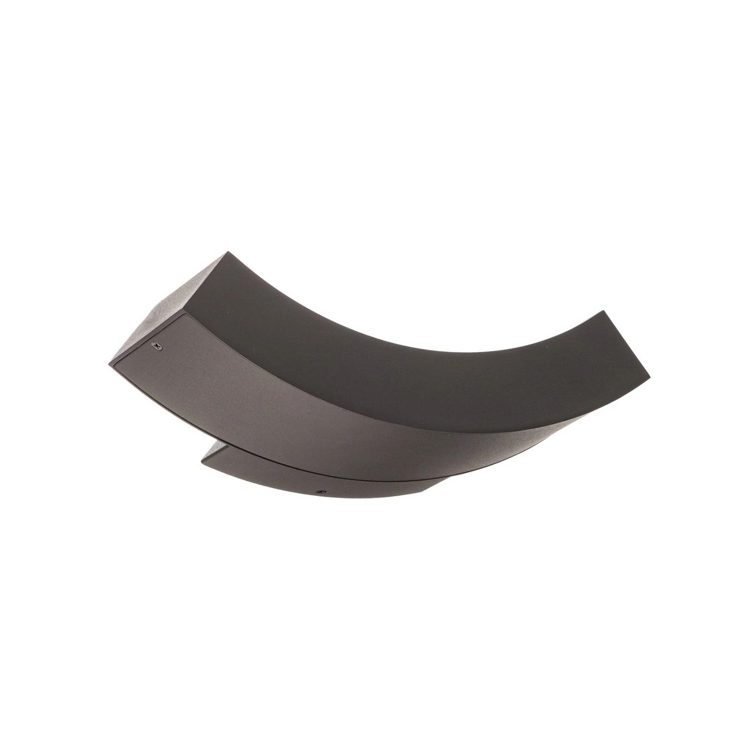 Lucande LED Wandleuchte Außen Lennik 9619003 Spritzwassergeschützt Modern in Schwarz aus Aluminium 1-flammig