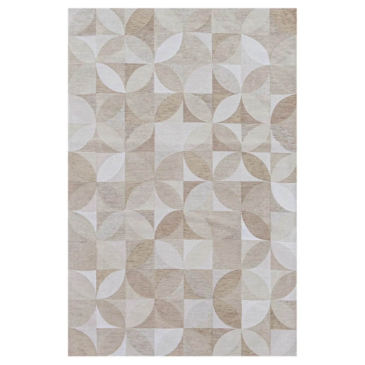 Lola&Moi Teppich Diamond Beige 240x340cm