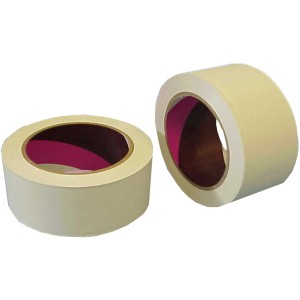 Zwei Rollen Abklebeband/Putzband, 0,05 m x 33 m, für Renovierungsarbeiten.