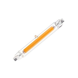 LED-Stableuchte von Orion, R7S Sockel, 10W, warmweißes Licht.