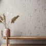 Moderne Vliestapete in Betonoptik Beige-Gold von Marburg, glänzend und strukturiert.