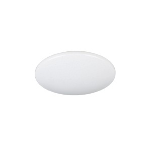 Weiße Reality LED Deckenleuchte Pollux, 37 cm, mit Sterneneffekt und Bewegungsmelder.