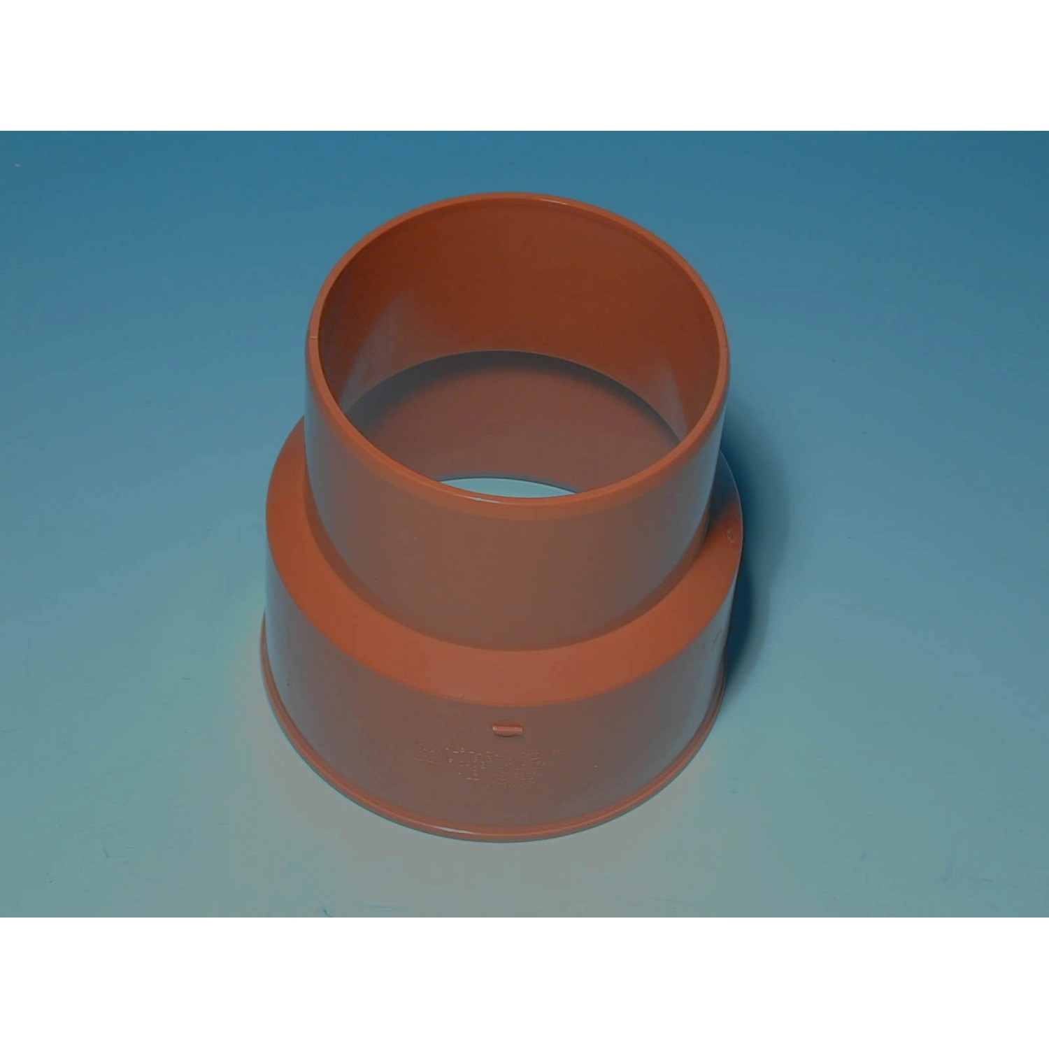 Marley KG-Rohr Übergangsmuffe DN 110 für Guss-Rohr-Ende, braun.