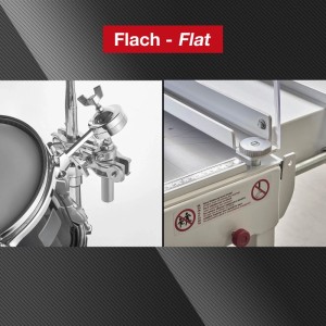 SOTECH 10er Set Rändelmutter M5 Edelstahl V2A SS304 Flache Form DIN 467 Griffmutter