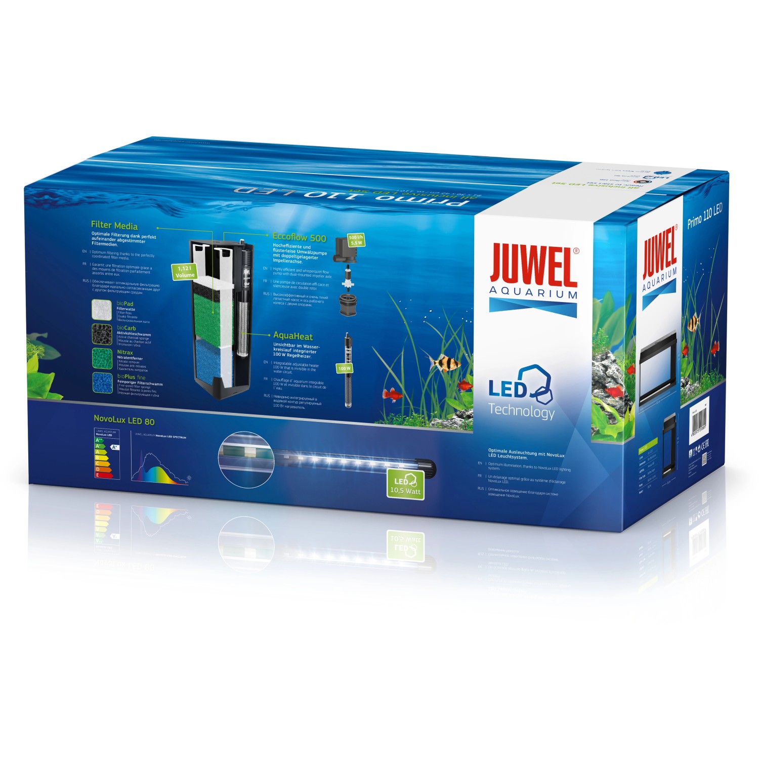 Juwel AquariumSet Primo mit Zubehör LED Schwarz 110 l kaufen bei OBI