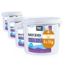Bayzid Flocktabletten für Pools, 4 Eimer à 5kg. Mittel zur Flockung im Schwimmbad.