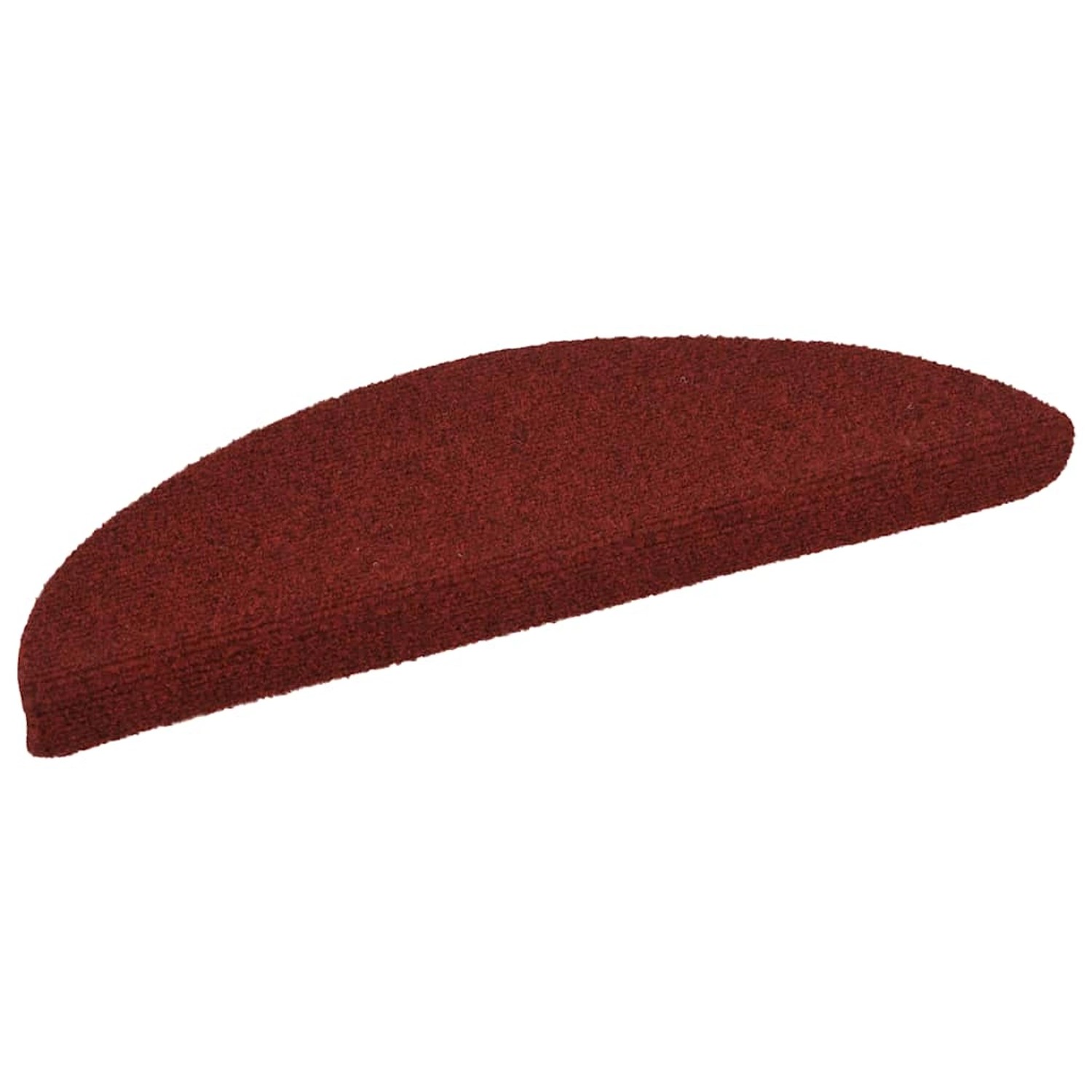vidaXL Stufenmatten Selbstklebend 30 Stk 56x17x3 cm Bordeauxrot Halbrund 33 günstig online kaufen