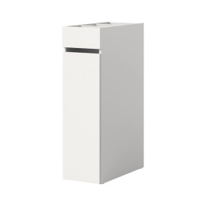 Inn.Furn Badkommode Weiß 29 cm mit Apothekerauszug Flexy