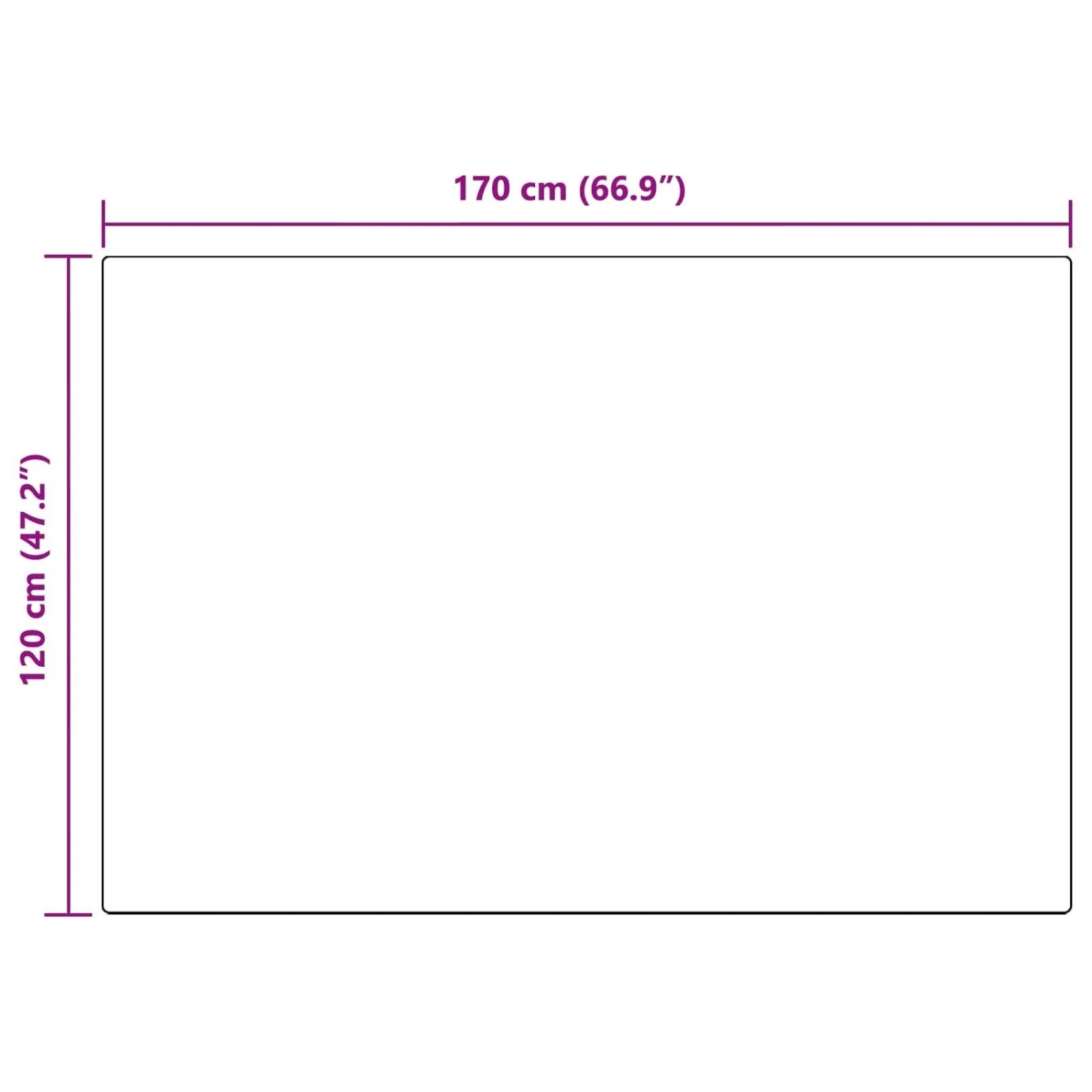 vidaXL Kunstfell Hasen Teppich Olite Creme 120 x 170 cm Polyester 42021658_10