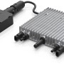 Wechselrichter und Anschlussdose für ABSAAR Balkonkraftwerk Solaranlage.