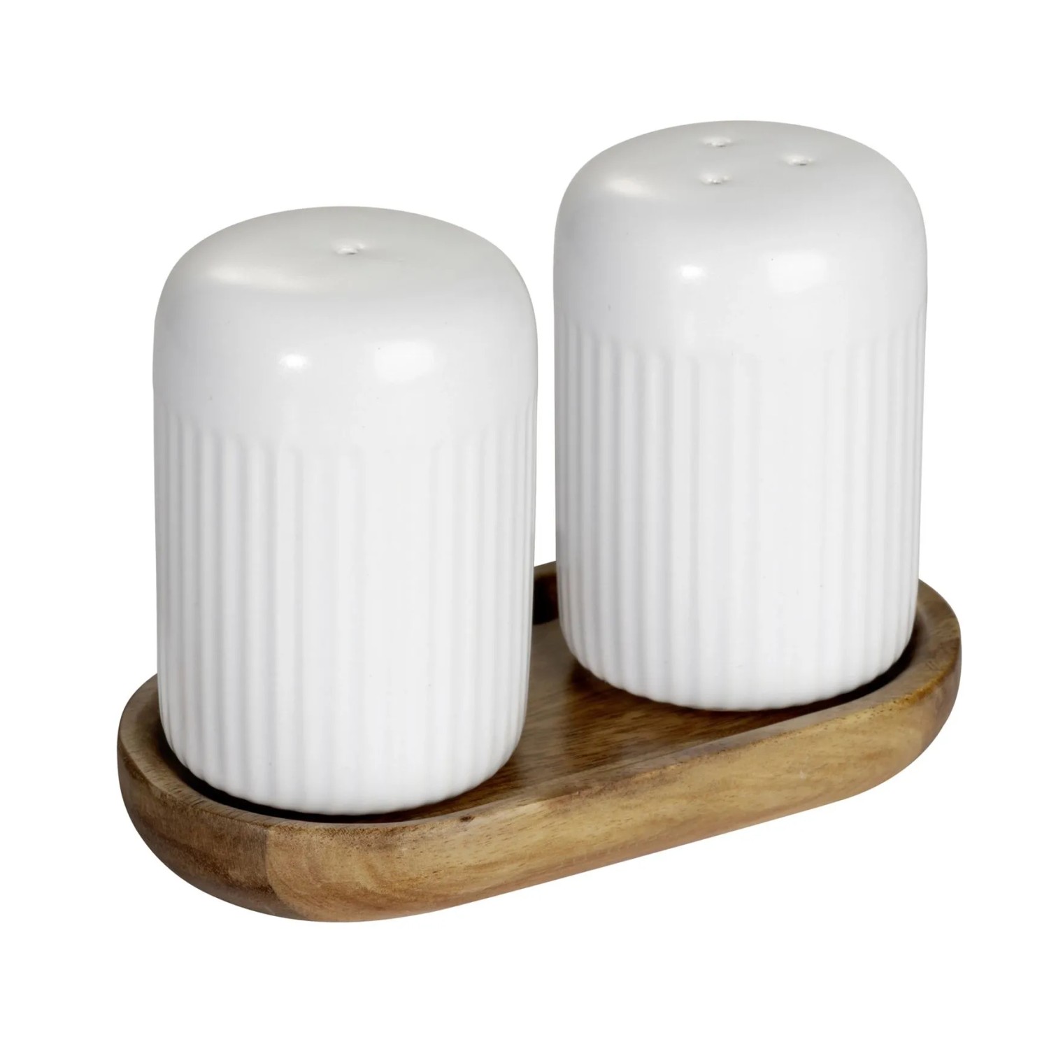 Schöner Wohnen Salz- & Pfefferstreuer Refia 75 ml Weiß 2 Stück günstig online kaufen