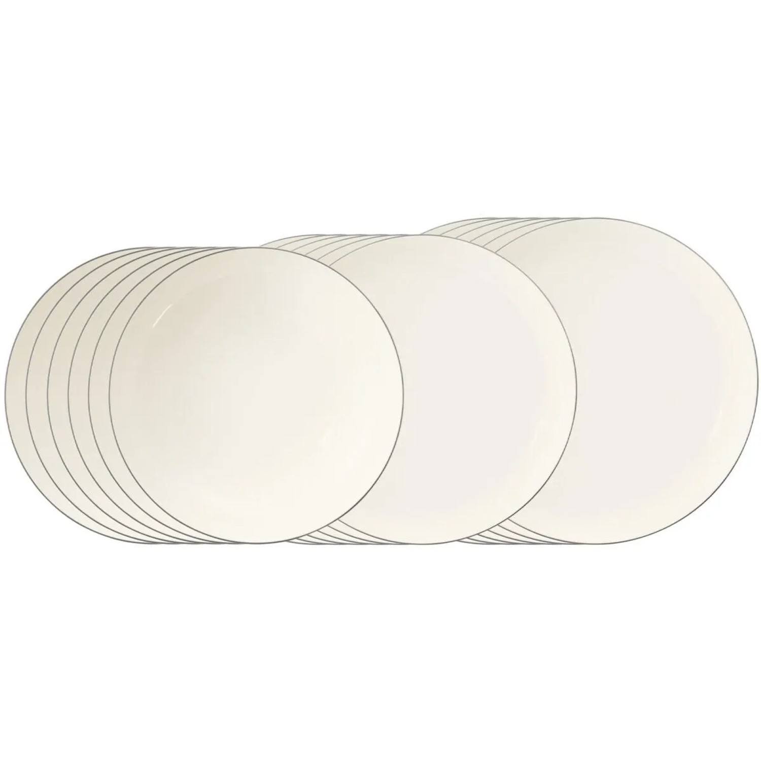 Seltmann Weiden Savona Teller-Set 18-teilig Grey Line