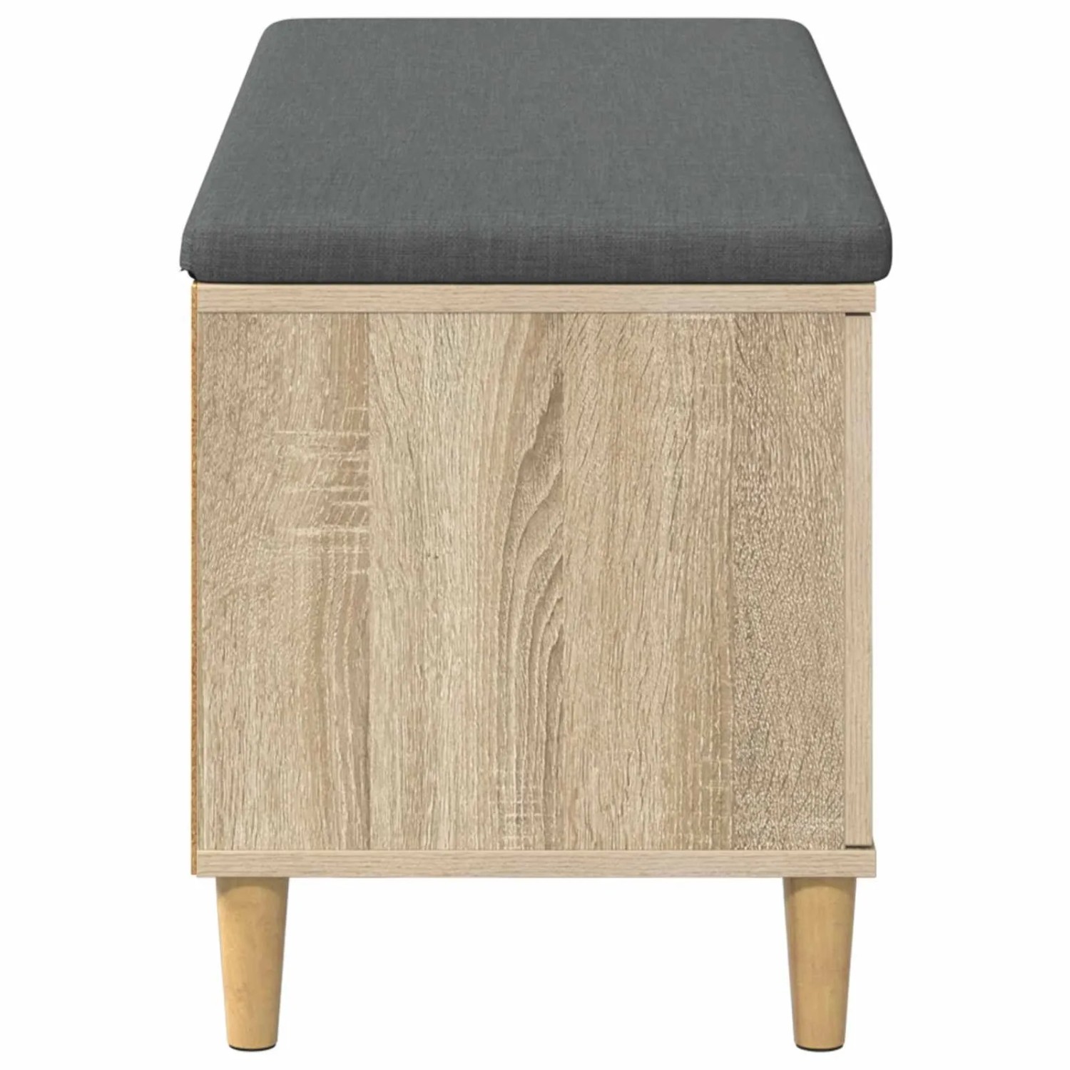 vidaXL Flurbank mit Kissen mit Speicher Sonoma-Eiche 100 x 38 x 46 cm 891538_7