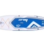 ZRAY Stand Up Paddle Board X1, blau, mit Zubehör. Aufblasbares SUP-Board für Wassersport.