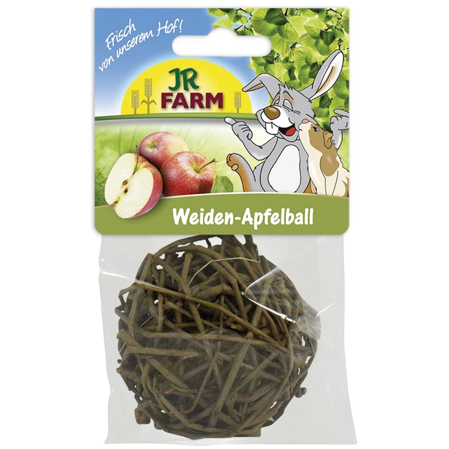 JR Farm Käfigzubehör Mr Woodfield Weiden-Apfelball 1 Stück