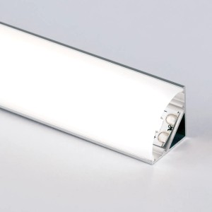 Orion Lightstyle Aluminium Eckprofil 1050 für LED Streifen, 2 m. Für Lampen und Leuchten.