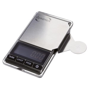 Dynavox TW-4 Tonarmwaage für Plattenspieler, digitale Präzisionswaage aus Edelstahl.