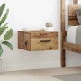 vidaXL Nachttisch 2 Stk Altholz 35 x 35 x 20 cm Holzwerkstoff 882385_2