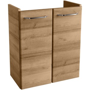 Fackelmann Waschbeckenunterschrank Milano Asteiche, 52 cm breit.