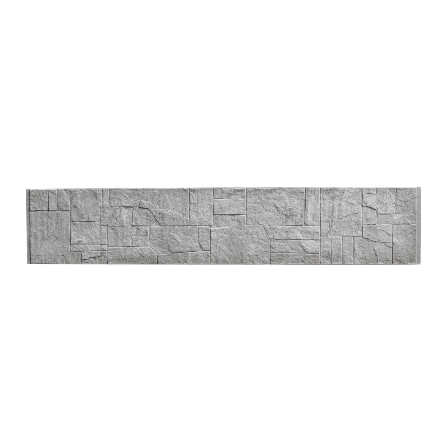 Betonzaun-Platte Flagstone 200 cm x 38,5 cm x 3 cm