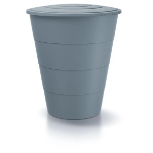 Waterform Regentonne Smooth 210 l Grau