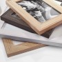 Kobolo Bilderrahmen Set DUSKY, 10 Holzrahmen in verschiedenen Größen und Farben.