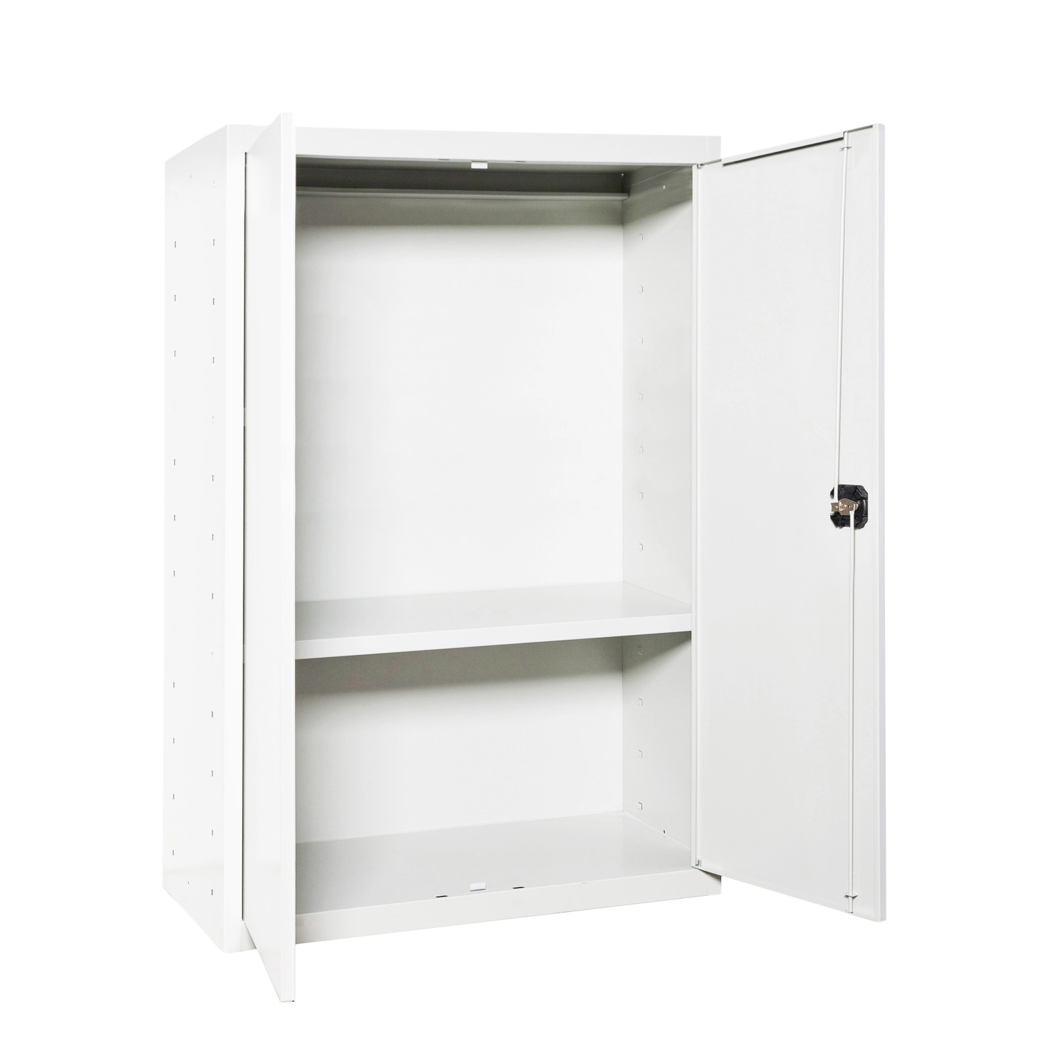 PROREGAL Stahlschrank AMEGO HxBxT 90 x 80 x 40 cm 1x Fachboden Weiß-Weiß Me günstig online kaufen