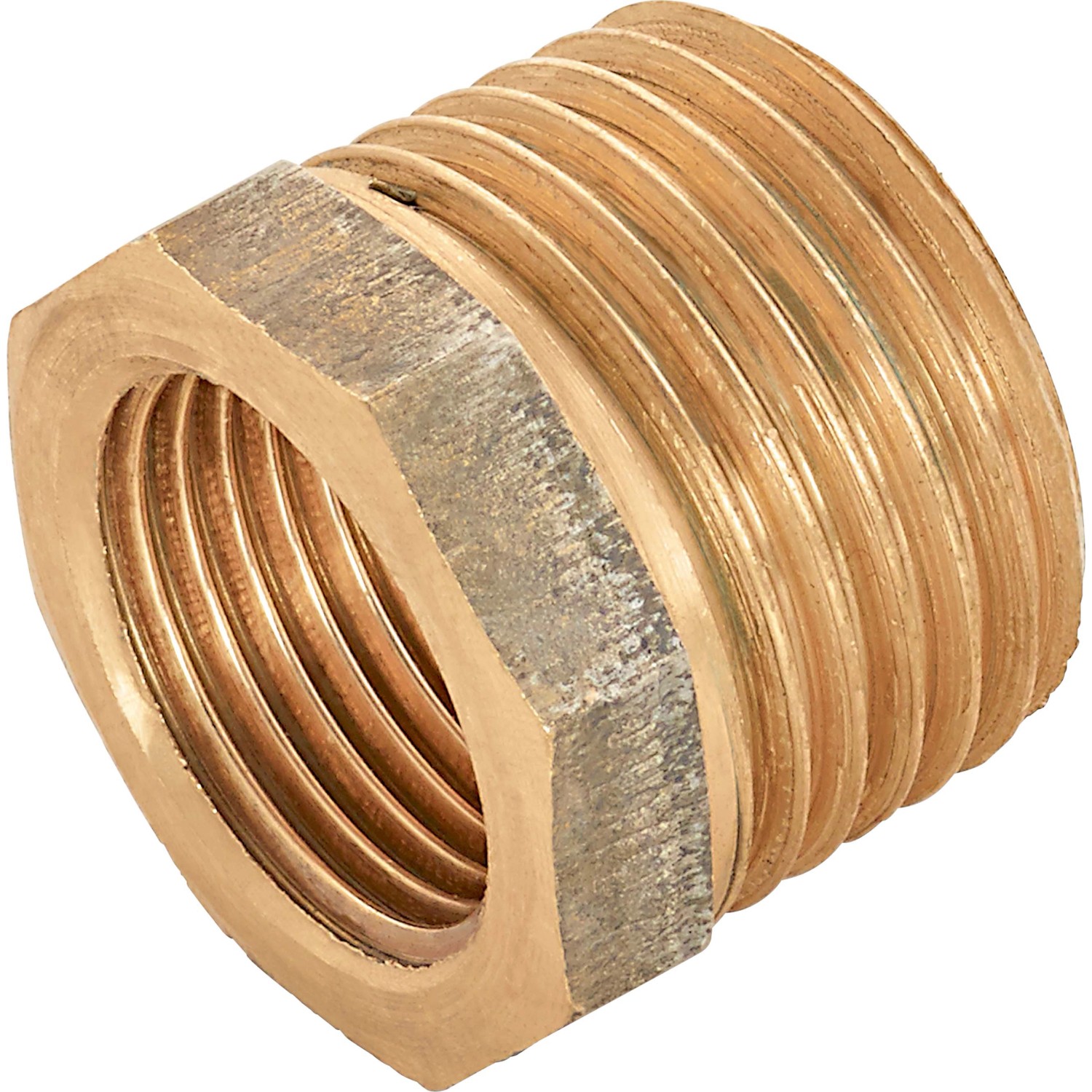 Gewinde-Reduzierstück 14,9 mm (Rp 3/8) x 21 mm (R 1/2) Rotguss