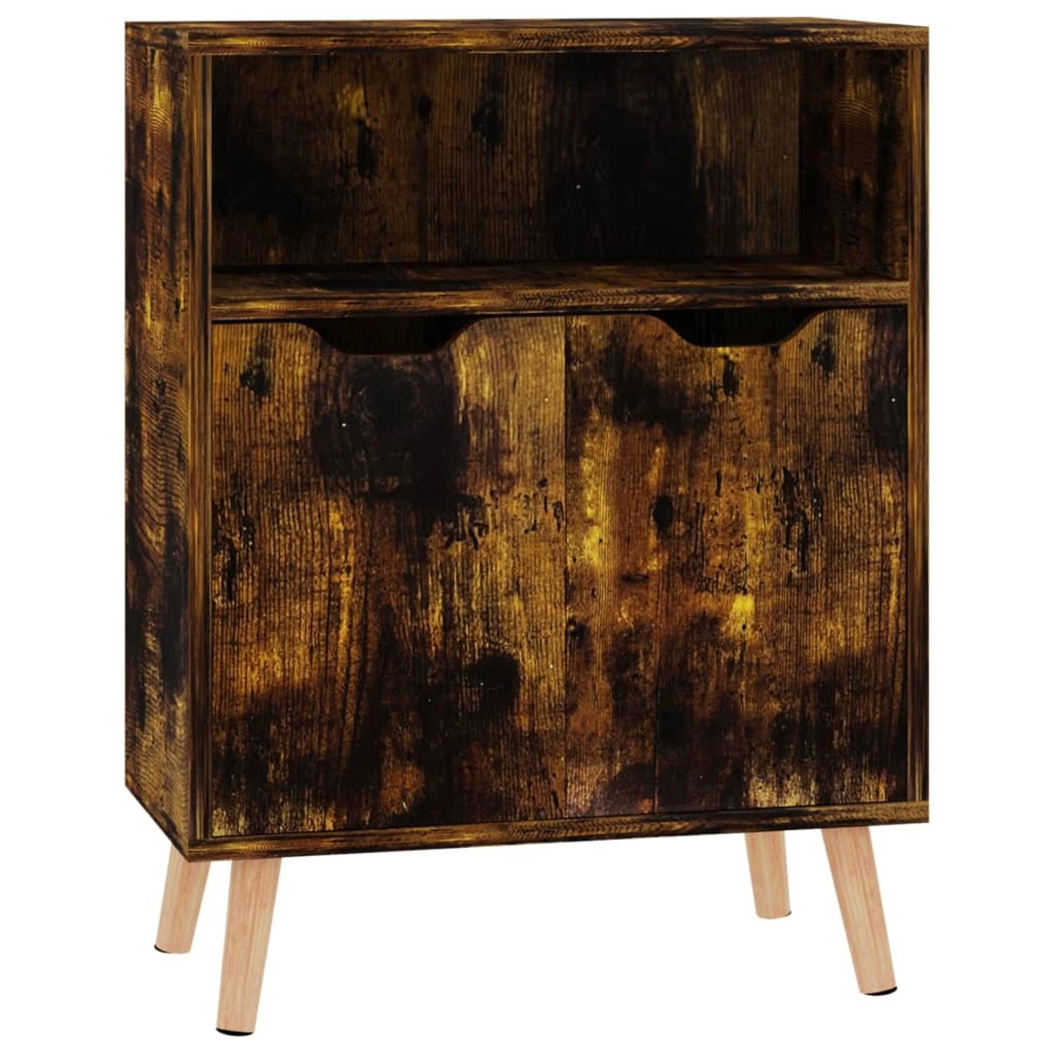 vidaXL Sideboard Räuchereiche 60x30x72 cm Holzwerkstoff 326830 günstig online kaufen