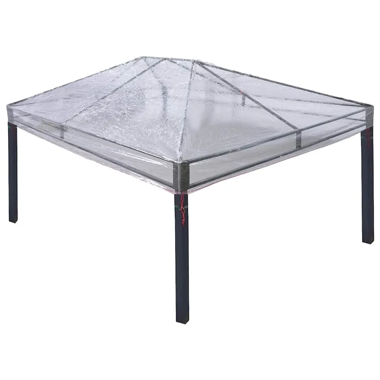 vidaXL Ersatzbezug für Pavillon Transparent 400 x 300 x 32 cm PVC 42008409