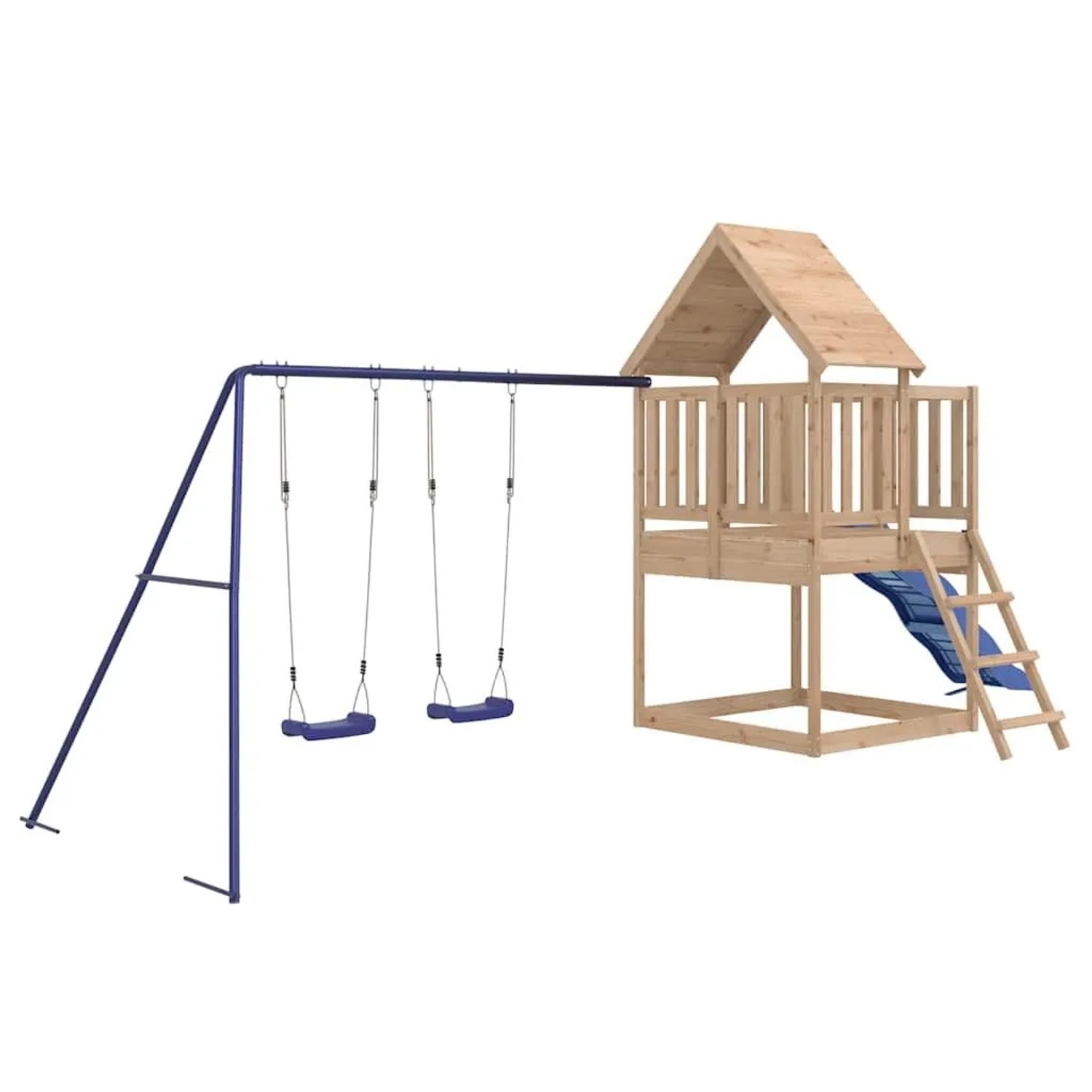 vidaXL Spielturm Massivholz Kiefer 3155939