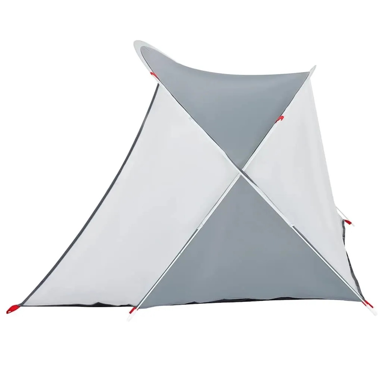 vidaXL Strandzelt 2 Personen Grau Pop-Up Wasserdicht 4004160_6