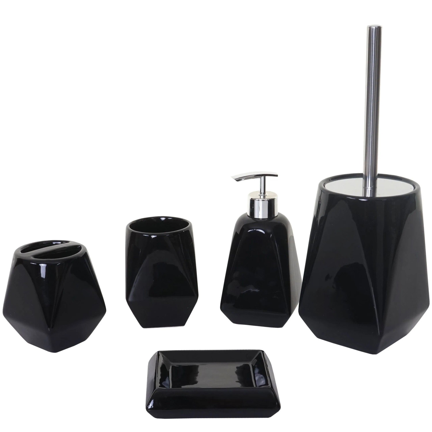 MCW Badset C71 5-teilig Schwarz
