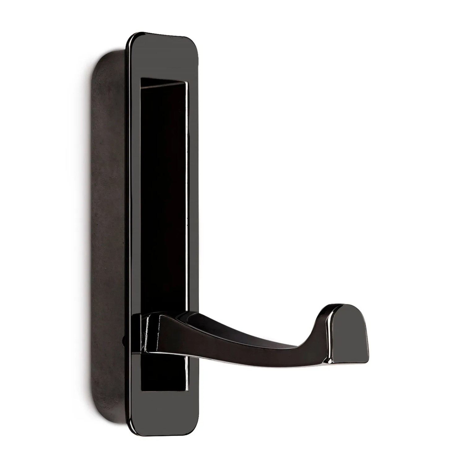 SOTECH Klapphaken ZILLY Klein Zum Einfräsen Chrom Dunkel