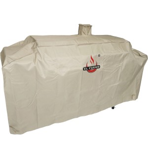 Beige Abdeckhaube für EL Fuego Kombigrill 4+1 Arizona. Schützt den Grill vor Witterung.
