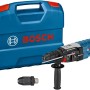 Bosch Professional GBH 2-28 F Bohrhammer im Set mit Koffer und Zubehör.