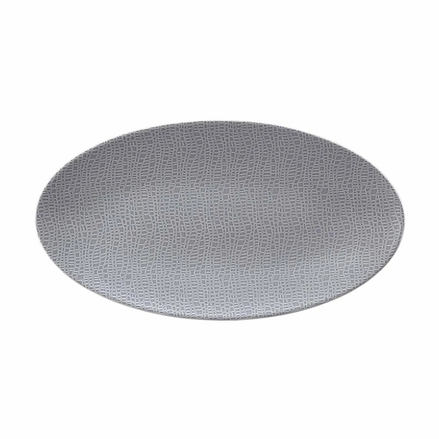 Seltmann Weiden Life Fashion Servierplatte 33x18 cm Elegant Grey