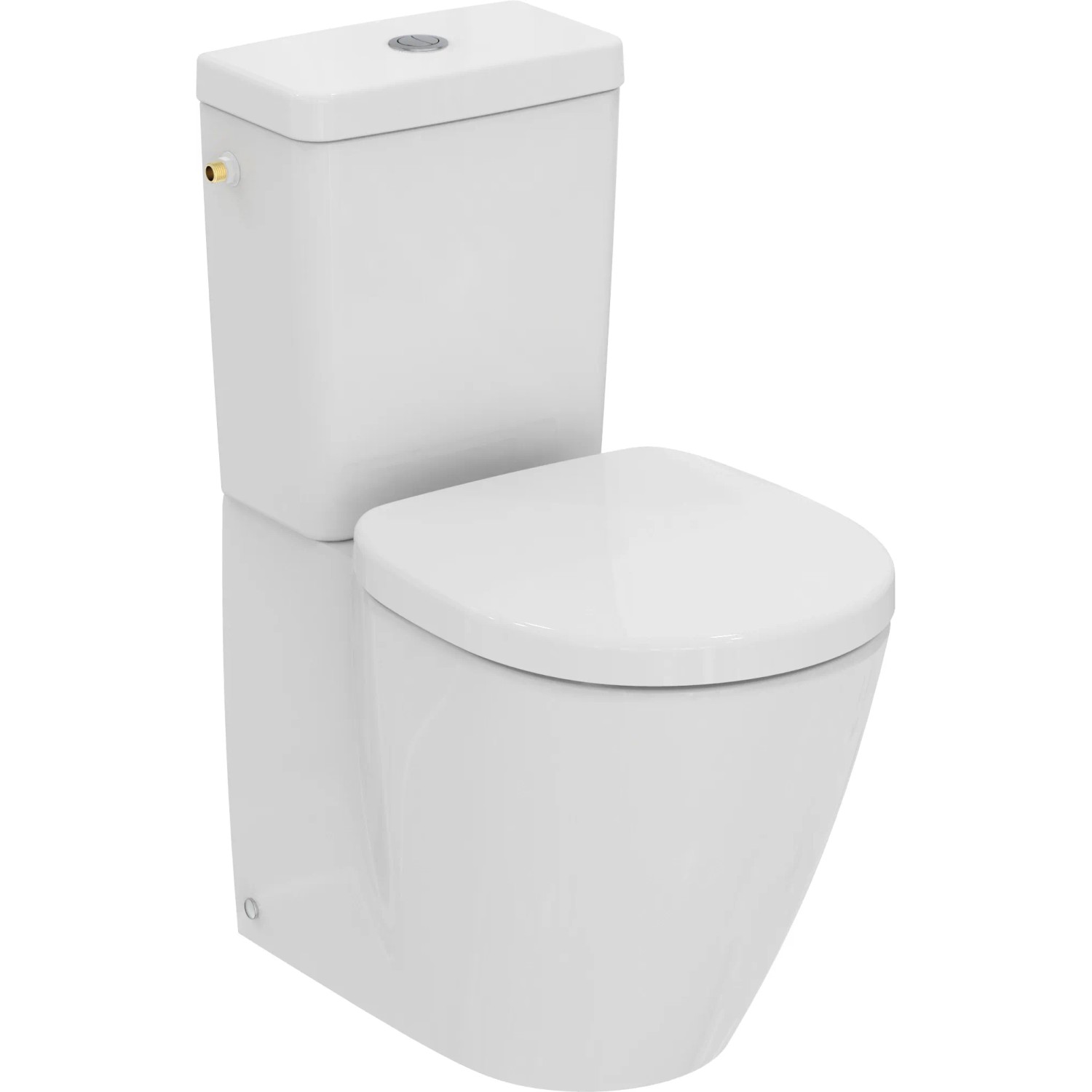 Ideal Standard Connect Cube Aufputzspülkasten, Zulauf seitlich, weiß.