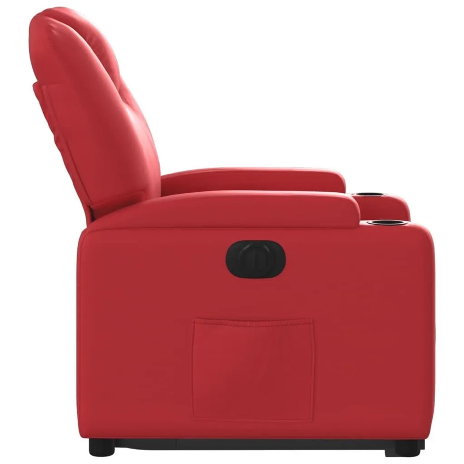 vidaXL Relaxsessel mit Aufstehhilfe Elektrisch Rot Kunstleder 3204449_10