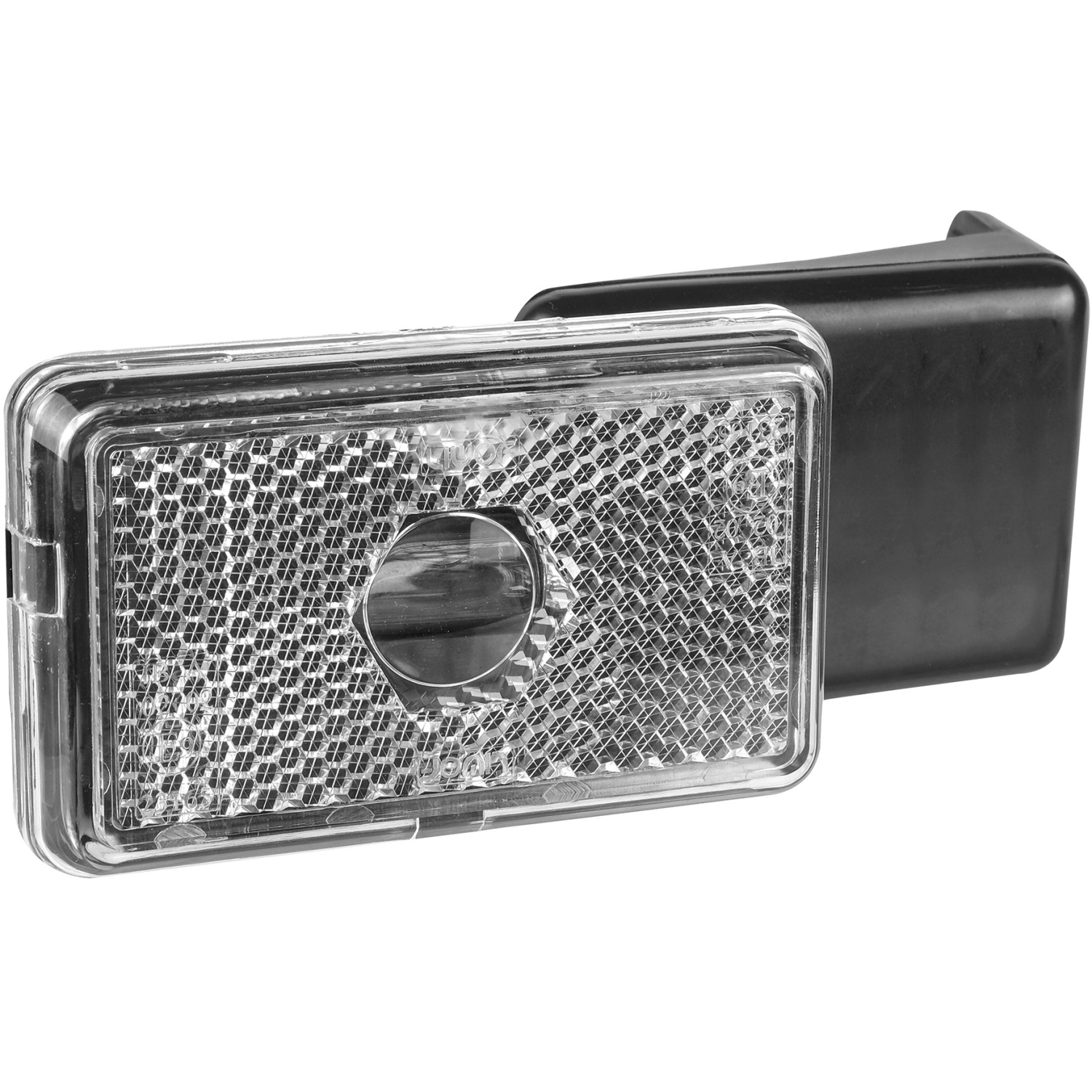 Las Positionsleuchte Eckig mit Halter 12 V