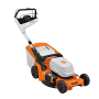 Stihl Akku-Rasenmäher RMA 453 PV ohne Akku und Ladegerät Orange-Grau