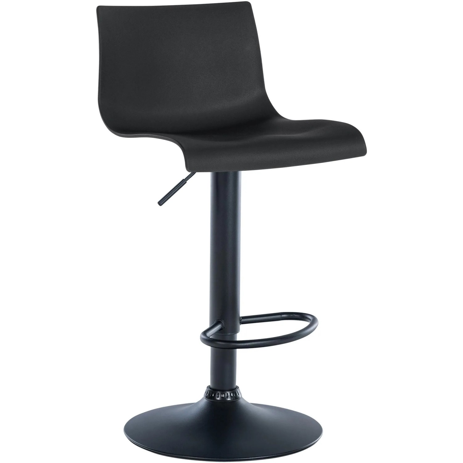 CLP Barhocker Branford schwarz/Kunststoff