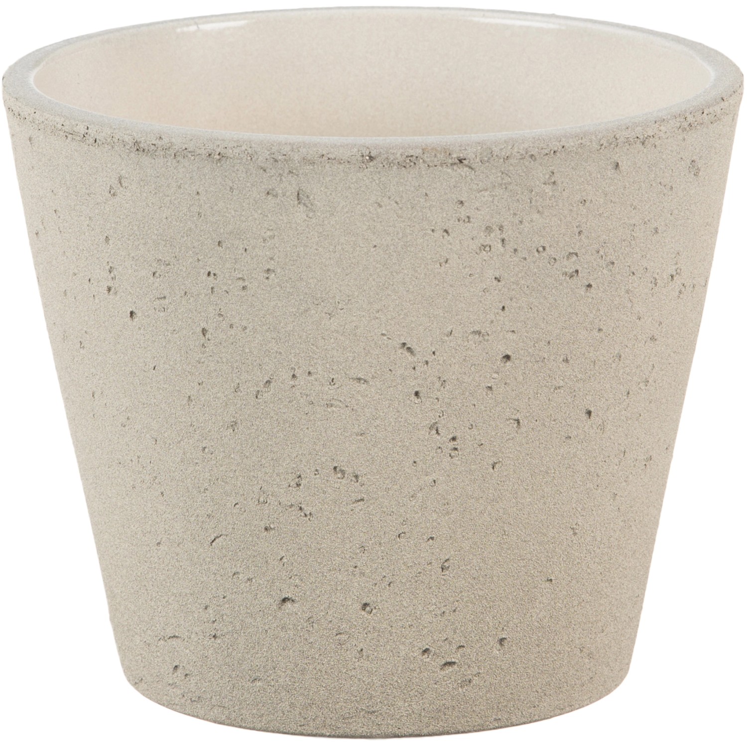 Scheurich Übertopf Roca 701 Ø 24 cm Taupe Stone