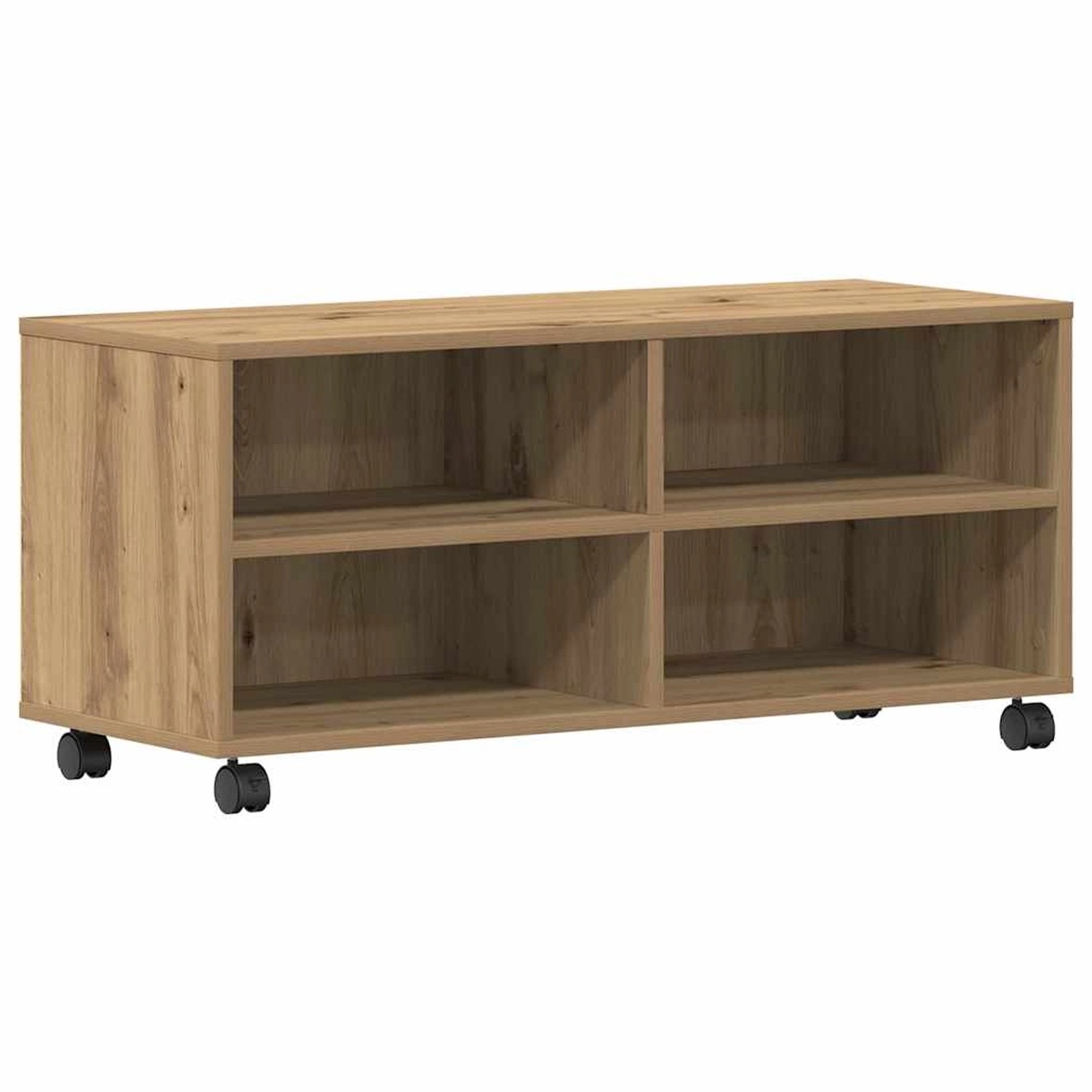 vidaXL TV-Schrank Braun 90 x 35 x 35 cm Holzwerkstoff 861980