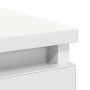 vidaXL Sideboard mit Schublade Weiß 71x35x65 cm Holzwerkstoff 861571_10